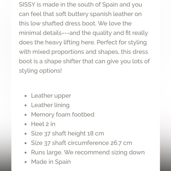 INTENTIONALLY BLANK SISSY ANKLE BOOT - BLACK - Picture 8 of 10